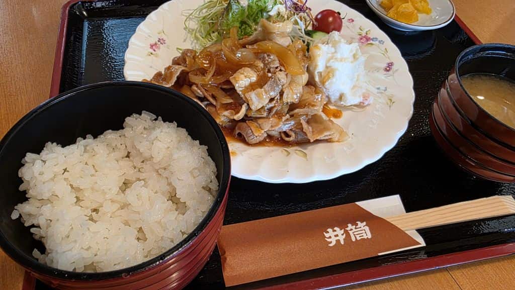 琵琶湖井筒ホテルの日替わり定食